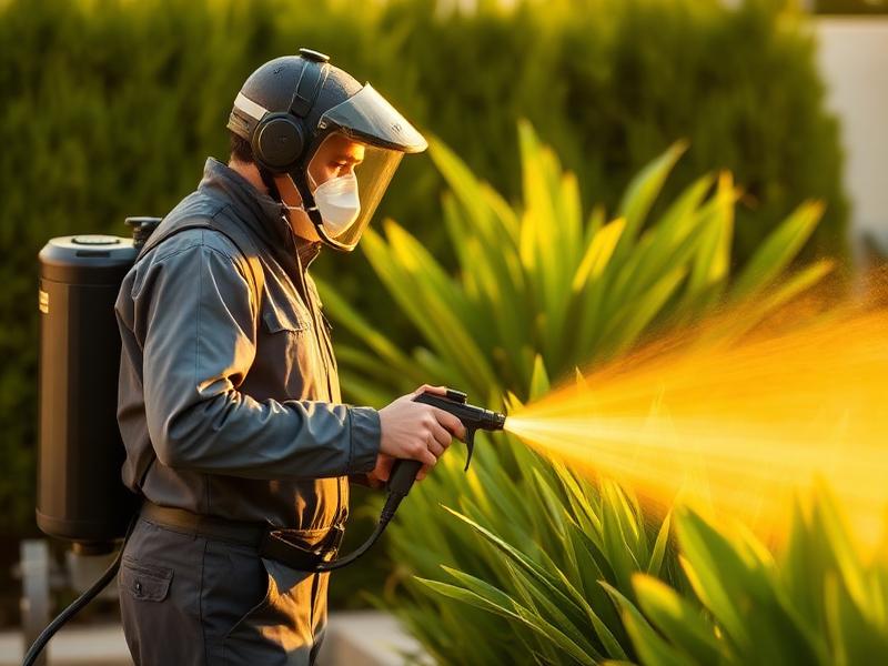 مكافحة آفات الحدائق والنخيل في الكويت